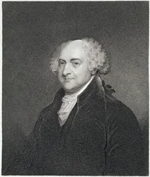 John Adams, graviert von James Barton Longacre (1794-1869)